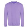 Just Hoods AWJH030 Awdis uniszex pamut környakú pulóver - Digital Lavender