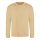 Just Hoods AWJH030 Awdis uniszex pamut környakú pulóver - Desert Sand