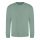 Just Hoods AWJH030 Awdis uniszex pamut környakú pulóver - Dusty Green