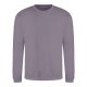 Just Hoods AWJH030 Awdis uniszex pamut környakú pulóver - Dusty Lilac