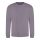 Just Hoods AWJH030 Awdis uniszex pamut környakú pulóver - Dusty Lilac