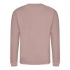 Just Hoods AWJH030 Awdis uniszex pamut környakú pulóver - Dusty Pink