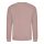 Just Hoods AWJH030 Awdis uniszex pamut környakú pulóver - Dusty Pink