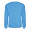 Just Hoods AWJH030 Awdis uniszex pamut környakú pulóver - Hawaiian Blue