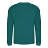Just Hoods AWJH030 Awdis uniszex pamut környakú pulóver - Jade