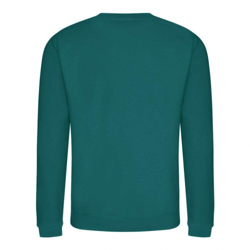 Just Hoods AWJH030 Awdis uniszex pamut környakú pulóver - Jade