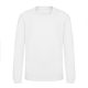 Just Hoods AWJH030J Awdis gyerek környakas pulóver - Arctic White