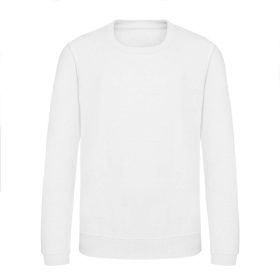   Just Hoods AWJH030J Awdis gyerek környakas pulóver - Arctic White