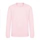 Just Hoods AWJH030J Awdis gyerek környakas pulóver - Baby Pink
