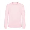 Just Hoods AWJH030J Awdis gyerek környakas pulóver - Baby Pink