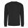 Just Hoods AWJH030 Awdis uniszex pamut környakú pulóver - Jet Black