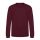 Just Hoods AWJH030J Awdis gyerek környakas pulóver - Burgundy