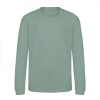 Just Hoods AWJH030J Awdis gyerek környakas pulóver - Dusty Green
