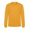 Just Hoods AWJH030J Awdis gyerek környakas pulóver - Mustard