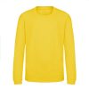 Just Hoods AWJH030J Awdis gyerek környakas pulóver - Sun Yellow