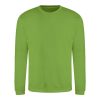 Just Hoods AWJH030 Awdis uniszex pamut környakú pulóver - Lime Green
