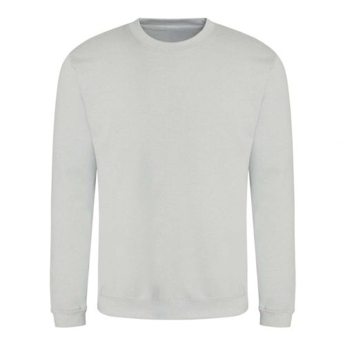 Just Hoods AWJH030 Awdis uniszex pamut környakú pulóver - Moondust Grey