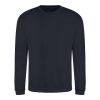 Just Hoods AWJH030 Awdis uniszex pamut környakú pulóver - New French Navy
