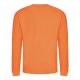Just Hoods AWJH030 Awdis uniszex pamut környakú pulóver - Orange Crush