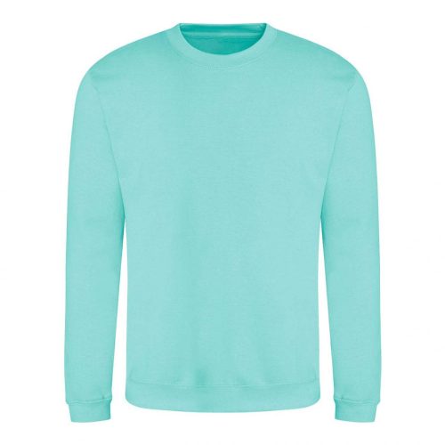 Just Hoods AWJH030 Awdis uniszex pamut környakú pulóver - Peppermint