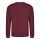 Just Hoods AWJH030 Awdis uniszex pamut környakú pulóver - Red Hot Chilli