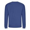 Just Hoods AWJH030 Awdis uniszex pamut környakú pulóver - Royal Blue