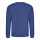Just Hoods AWJH030 Awdis uniszex pamut környakú pulóver - Royal Blue