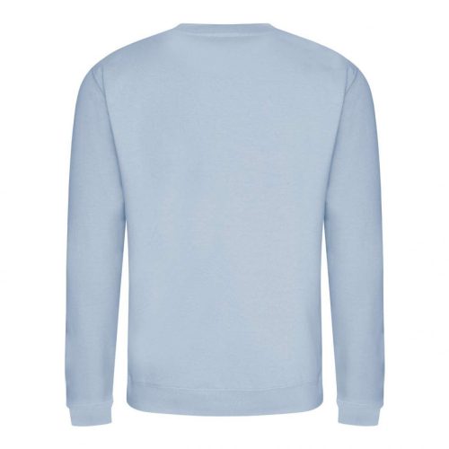 Just Hoods AWJH030 Awdis uniszex pamut környakú pulóver - Sky Blue