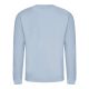 Just Hoods AWJH030 Awdis uniszex pamut környakú pulóver - Sky Blue