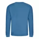 Just Hoods AWJH030 Awdis uniszex pamut környakú pulóver - Sapphire Blue
