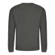 Just Hoods AWJH030 Awdis uniszex pamut környakú pulóver - Steel Grey