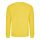 Just Hoods AWJH030 Awdis uniszex pamut környakú pulóver - Sun Yellow