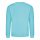 Just Hoods AWJH030 Awdis uniszex pamut környakú pulóver - Turquoise Surf