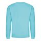Just Hoods AWJH030 Awdis uniszex pamut környakú pulóver - Turquoise Surf