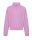 Just Hoods AWJH037 női pamut rövid 1/4 cipzáros galléros pulóver - Lavender