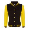 Just Hoods AWJH043F WOMEN'S VARSITY JACKET XS