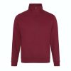 Just Hoods AWJH046 SOPHOMORE 1/4 ZIP SWEAT L