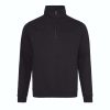 Just Hoods AWJH046 SOPHOMORE 1/4 ZIP SWEAT XL