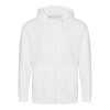 Just Hoods AWJH050 Zoodie cipzáros kapucnis pulóver - Arctic White