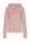 Just Hoods AWJH050F College női pamut cipzáros kapucnis pulóver - Dusty Pink