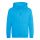 Just Hoods AWJH050J gyerek pamut cipzáros pulóver - Hawaiian Blue