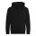 Just Hoods AWJH050J gyerek pamut cipzáros pulóver - Jet Black