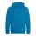 Just Hoods AWJH050J gyerek pamut cipzáros pulóver - Sapphire Blue