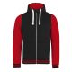 Just Hoods AWJH051 URBAN VARSITY ZOODIE M