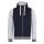 Just Hoods AWJH051 URBAN VARSITY ZOODIE 2XL