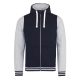 Just Hoods AWJH051 URBAN VARSITY ZOODIE M