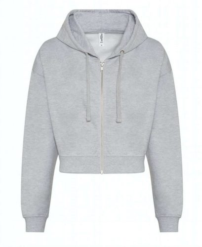 Just Hoods AWJH065 WOMEN'S FASHION CROPPED ZOODIE L