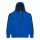 Just Hoods AWJH066 Sports cipzáros kapucnis pulóver - Royal Blue/Jet Black