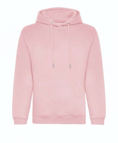 Just Hoods AWJH201 Organic pamut kapucnis pulóver - Baby Pink