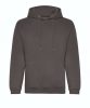 Just Hoods AWJH201 Organic pamut kapucnis pulóver - Charcoal